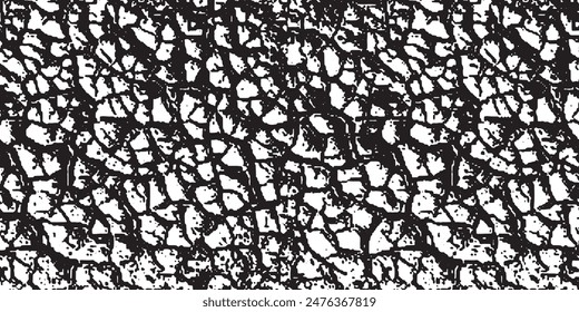 Grunge texture of coarse linen fabric. Burlap close-up. Vector illustration. Overlay template.