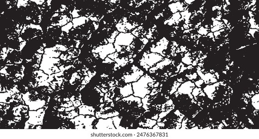 Grunge texture of coarse linen fabric. Burlap close-up. Vector illustration. Overlay template.