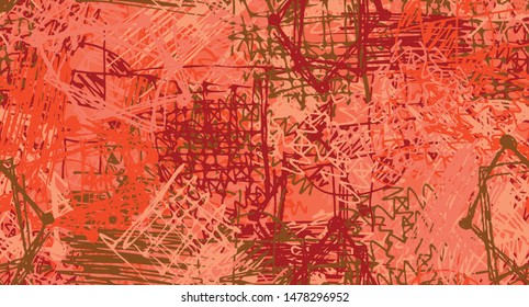 Grunge texture color. Vector abstract seamless background