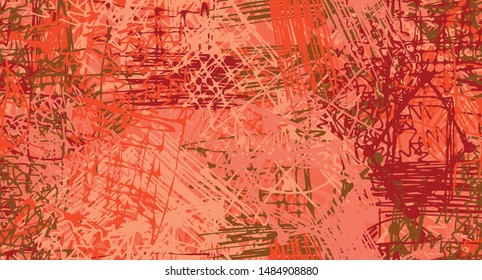 Grunge texture color. Vector abstract seamless background