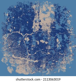 The grunge texture is colored. Multi-color abstract background