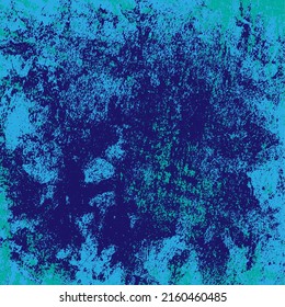 The grunge texture is colored. Multi-color abstract background