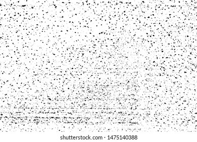 Grunge texture concrete wall with small noise, spots and stripes. Overlay template. Vector illustration