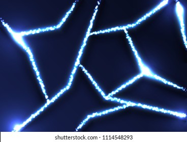 Grunge texture is a cracked effect. Abstract broken glowing background