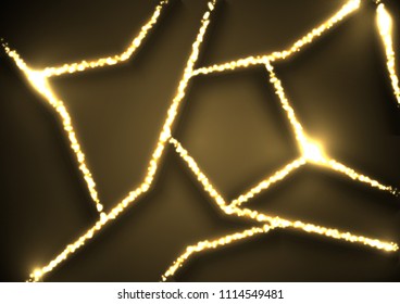 Grunge texture is a cracked effect. Abstract broken glowing background