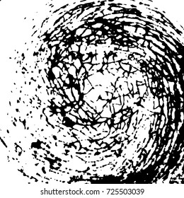 Grunge texture. Cracks. Vector illustration.