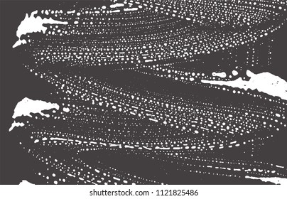 Grunge texture. Distress black grey rough trace. Awesome background. Noise dirty grunge texture. Fantastic artistic surface. Vector illustration.
