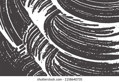 Grunge texture. Distress black grey rough trace. Artistic background. Noise dirty grunge texture. Fabulous artistic surface. Vector illustration.
