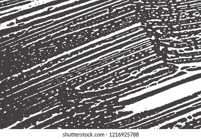 Grunge texture. Distress black grey rough trace. Beauteous background. Noise dirty grunge texture. Rare artistic surface. Vector illustration.
