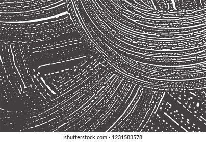 Grunge texture. Distress black grey rough trace. Bewitching background. Noise dirty grunge texture. Attractive artistic surface. Vector illustration.