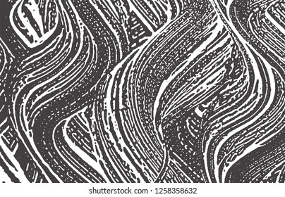 Grunge texture. Distress black grey rough trace. Authentic background. Noise dirty grunge texture. Pretty artistic surface. Vector illustration.