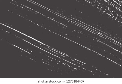 Grunge texture. Distress black grey rough trace. Attractive background. Noise dirty grunge texture. Popular artistic surface. Vector illustration.