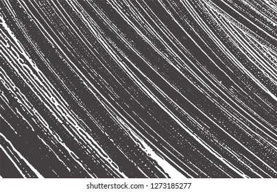 Grunge texture. Distress black grey rough trace. Authentic background. Noise dirty grunge texture. Enchanting artistic surface. Vector illustration.