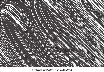 Grunge texture. Distress black grey rough trace. Authentic background. Noise dirty grunge texture. Energetic artistic surface. Vector illustration.