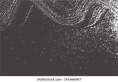 Grunge texture. Distress black grey rough trace. Awesome background. Noise dirty grunge texture. Brilliant artistic surface. Vector illustration.