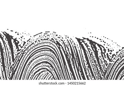 Grunge texture. Distress black grey rough trace. Amazing background. Noise dirty grunge texture. Alluring artistic surface. Vector illustration.