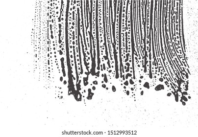 Grunge texture. Distress black grey rough trace. Amazing background. Noise dirty grunge texture. Incredible artistic surface. Vector illustration.