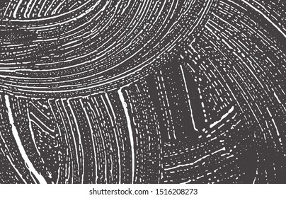 Grunge texture. Distress black grey rough trace. Bewitching background. Noise dirty grunge texture. Beautiful artistic surface. Vector illustration.