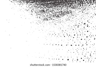 Grunge texture. Distress black grey rough trace. Bewitching background. Noise dirty grunge texture. Ideal artistic surface. Vector illustration.