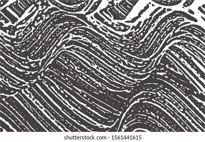 Grunge texture. Distress black grey rough trace. Bewitching background. Noise dirty grunge texture. Cool artistic surface. Vector illustration.