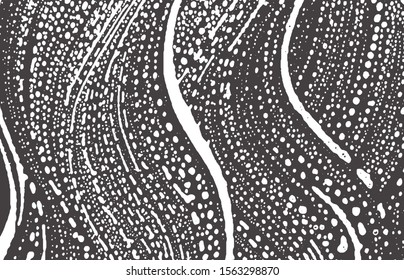 Grunge texture. Distress black grey rough trace. Beauteous background. Noise dirty grunge texture. Cool artistic surface. Vector illustration.