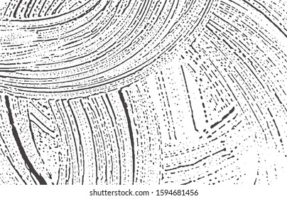 Grunge texture. Distress black grey rough trace. Artistic background. Noise dirty grunge texture. Beautiful artistic surface. Vector illustration.