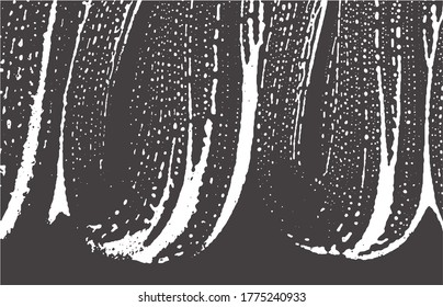 Grunge texture. Distress black grey rough trace. Astonishing background. Noise dirty grunge texture. Glamorous artistic surface. Vector illustration.