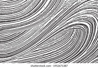 Grunge texture. Distress black grey rough trace. Authentic background. Noise dirty grunge texture. Curious artistic surface. Vector illustration.