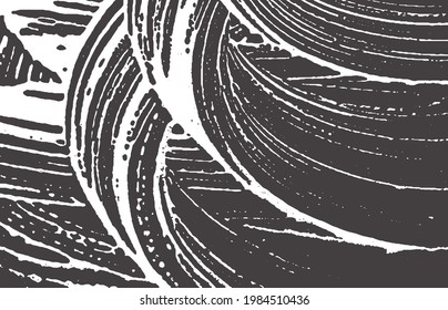 Grunge texture. Distress black grey rough trace. Bewitching background. Noise dirty grunge texture. Fantastic artistic surface. Vector illustration.