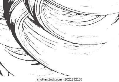 Grunge texture. Distress black grey rough trace. Alive background. Noise dirty grunge texture. Extraordinary artistic surface. Vector illustration.