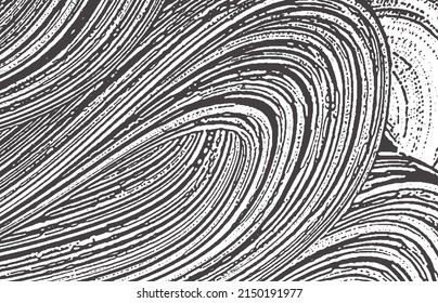 Grunge texture. Distress black grey rough trace. Alluring background. Noise dirty grunge texture. Ecstatic artistic surface. Vector illustration.