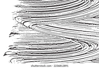 Grunge texture. Distress black grey rough trace. Alive background. Noise dirty grunge texture. Emotional artistic surface. Vector illustration.