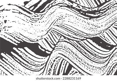 Grunge texture. Distress black grey rough trace. Actual background. Noise dirty grunge texture. Noteworthy artistic surface. Vector illustration.