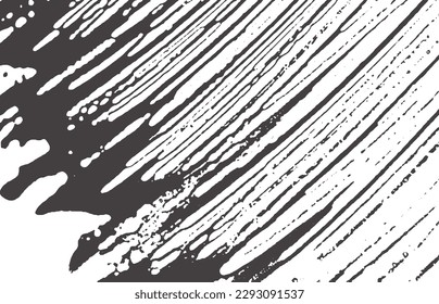 Grunge texture. Distress black grey rough trace. Actual background. Noise dirty grunge texture. Exotic artistic surface. Vector illustration.