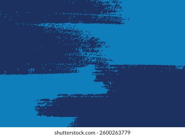 Grunge texture. Distress blue background. Vector illustration.
