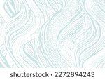 Grunge texture. Distress blue rough trace. Captivating background. Noise dirty grunge texture. Fresh artistic surface. Vector illustration.