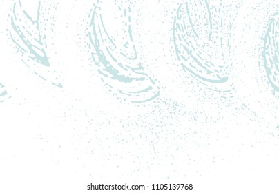 Grunge texture. Distress blue rough trace. Classic background. Noise dirty grunge texture. Rare artistic surface. Vector illustration.