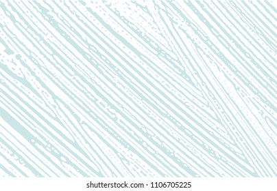 Grunge texture. Distress blue rough trace. Bewitching background. Noise dirty grunge texture. Overwhelming artistic surface. Vector illustration.