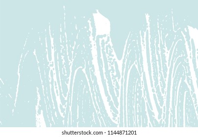 Grunge texture. Distress blue rough trace. Comely background. Noise dirty grunge texture. Remarkable artistic surface. Vector illustration.