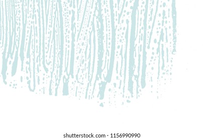 Grunge texture. Distress blue rough trace. Charming background. Noise dirty grunge texture. Cool artistic surface. Vector illustration.