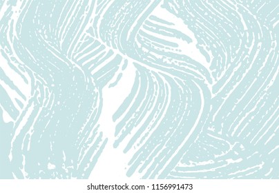 Grunge texture. Distress blue rough trace. Bewitching background. Noise dirty grunge texture. Neat artistic surface. Vector illustration.