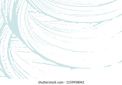 Grunge texture. Distress blue rough trace. Bizarre background. Noise dirty grunge texture. Surprising artistic surface. Vector illustration.