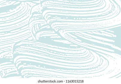 Grunge texture. Distress blue rough trace. Bizarre background. Noise dirty grunge texture. Noteworthy artistic surface. Vector illustration.