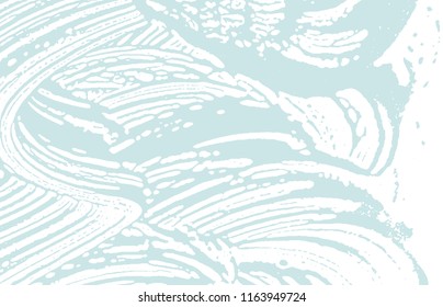 Grunge texture. Distress blue rough trace. Bold background. Noise dirty grunge texture. Pleasing artistic surface. Vector illustration.