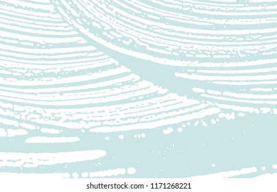 Grunge texture. Distress blue rough trace. Classic background. Noise dirty grunge texture. Dazzling artistic surface. Vector illustration.