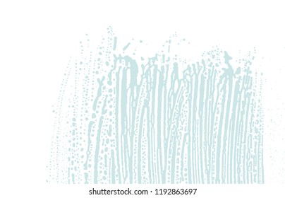 Grunge texture. Distress blue rough trace. Charming background. Noise dirty grunge texture. Beauteous artistic surface. Vector illustration.