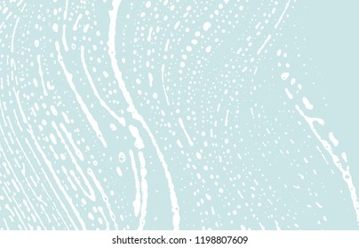 Grunge texture. Distress blue rough trace. Cute background. Noise dirty grunge texture. Majestic artistic surface. Vector illustration.