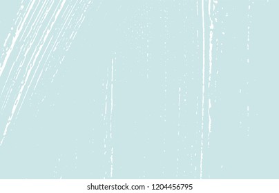 Grunge texture. Distress blue rough trace. Creative background. Noise dirty grunge texture. Divine artistic surface. Vector illustration.