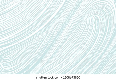 Grunge texture. Distress blue rough trace. Creative background. Noise dirty grunge texture. Mesmeric artistic surface. Vector illustration.