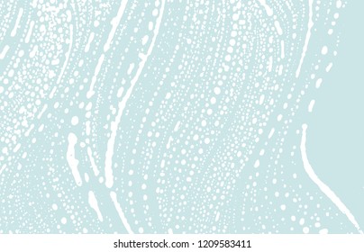Grunge texture. Distress blue rough trace. Cute background. Noise dirty grunge texture. Magnificent artistic surface. Vector illustration.